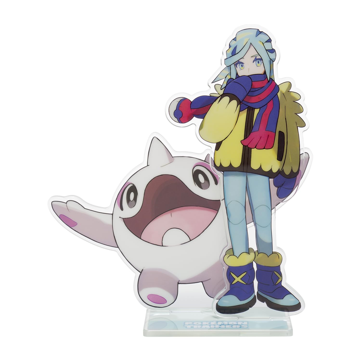 POKEMON Центральная оригинальная акриловая подставка POKÉMON TRAINERS Grusha & Alwhale
POKEMON Центральная оригинальная акриловая подставка POKÉMON TRAINERS Grusha & Alwhale