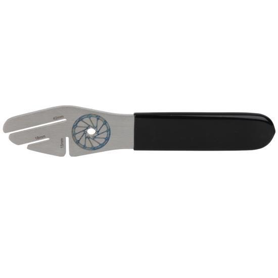 Stainless Steel Bicycle Disc Brake Truing Wrench Bike Adjustment Correction Repair Tool
Stainless Steel Bicycle Disc Brake Truing Wrench Bike Adjustment Correction Repair Tool