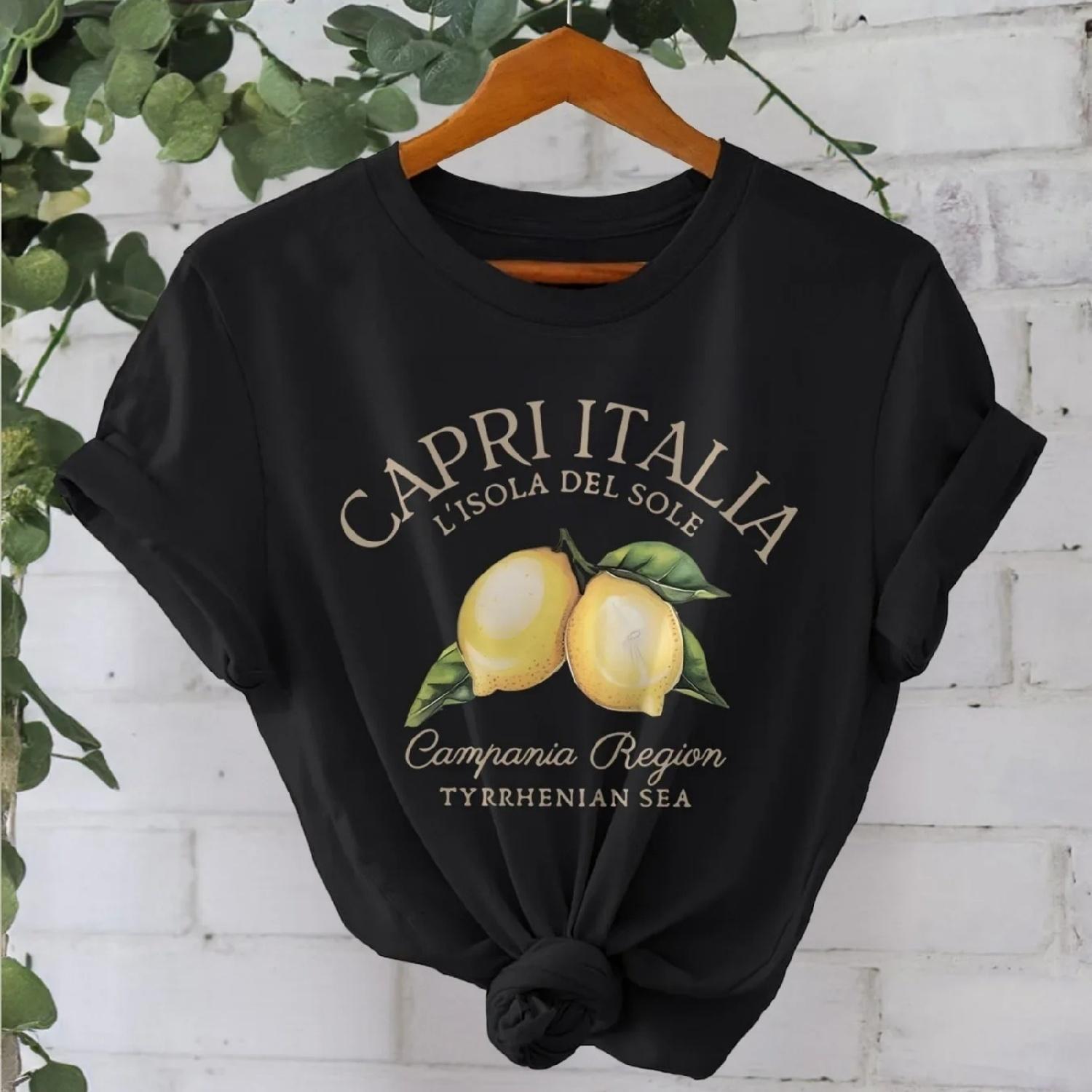 Casual Top for Summer & Spring Women s Clothing Lemon Print T-shirt Short Sleeve Crew Neck XXXXXL різнокольоровий
Casual Top for Summer & Spring Women s Clothing Lemon Print T-shirt Short Sleeve Crew Neck XXXXXL різнокольоровий