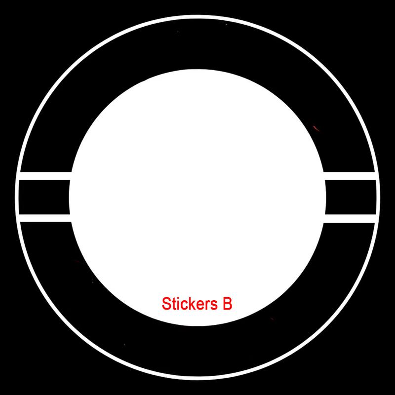 Stickers B for car B
Stickers B for car B