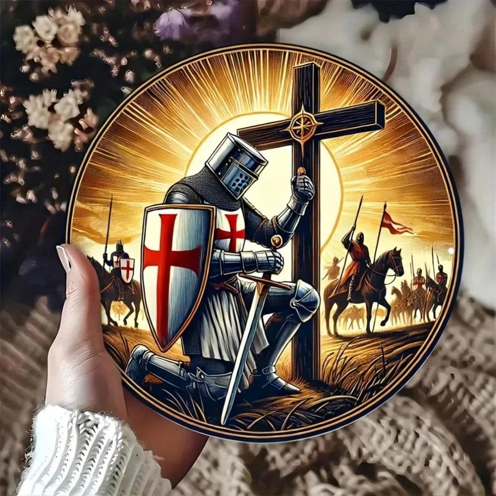 Vintage Templar Knight Metal Sign Crusader Cross Home Wall Decor Artwork 20x20 різнокольоровий
Vintage Templar Knight Metal Sign Crusader Cross Home Wall Decor Artwork 20x20 різнокольоровий