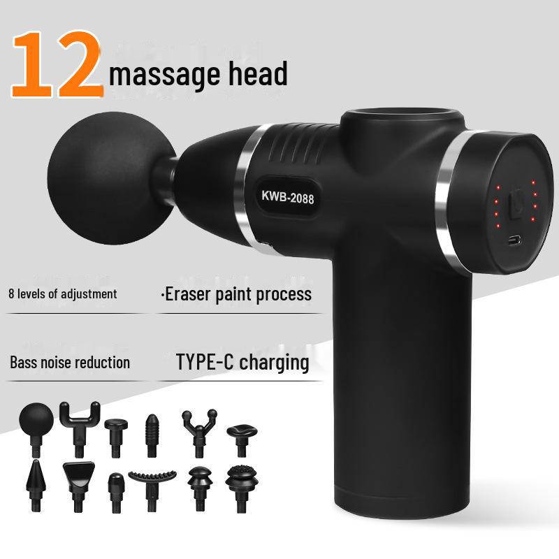 Акумуляторний міні-пістолет для фасцій з 12 головками та 32-швидкісним РК-дисплеєм для професійного масажу м язів Six-language Manual
Акумуляторний міні-пістолет для фасцій з 12 головками та 32-швидкісним РК-дисплеєм для професійного масажу м язів Six-language Manual