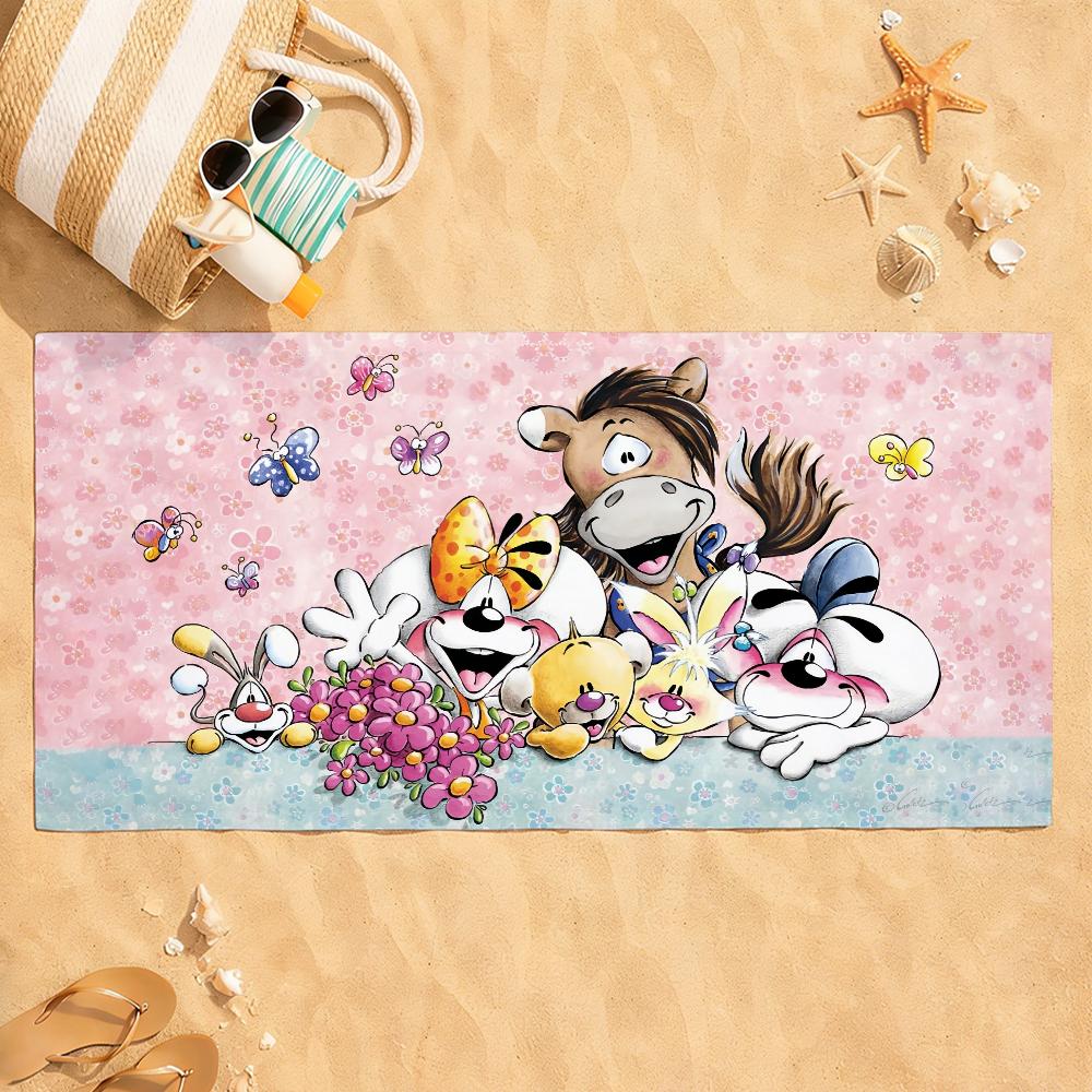 Cartoon Cute D-Diddl Mouse Towel Quick Dry Absorbent Beach Towel for Sports, Fitness, Swimming and Outdoor Activities W40*H60(CM)
Cartoon Cute D-Diddl Mouse Towel Quick Dry Absorbent Beach Towel for Sports, Fitness, Swimming and Outdoor Activities W40*H60(CM)