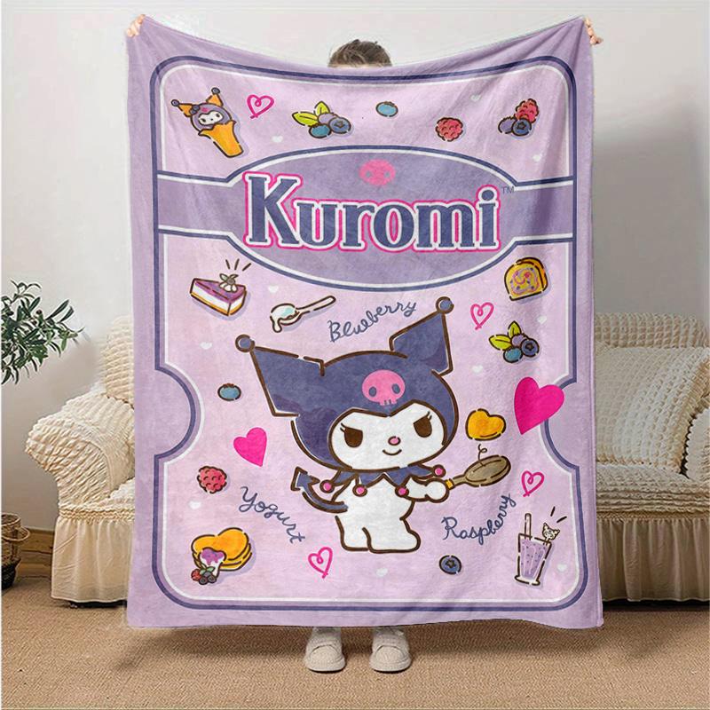 1pc Kuromi s Sweet Adventure Blanket, Soft Warm Throw Blankets, Living Room, Travel, Camping, Car Blankets, Beach, Office Naps, Suitable for All Seaso 130x150cm
1pc Kuromi s Sweet Adventure Blanket, Soft Warm Throw Blankets, Living Room, Travel, Camping, Car Blankets, Beach, Office Naps, Suitable for All Seaso 130x150cm