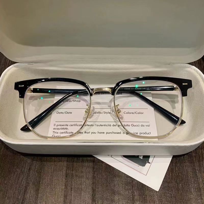 Очки для близорукости в полуоправе, Невинный мужчина, Высокий и красивый, Менее чувствительный, Нежный, Сволочь, Технический мужчина, Плоское зеркало против синего света, Женский прилив 150 degrees for left and right eyes
Очки для близорукости в полуоправе, Невинный мужчина, Высокий и красивый, Менее чувствительный, Нежный, Сволочь, Технический мужчина, Плоское зеркало против синего света, Женский прилив 150 degrees for left and right eyes