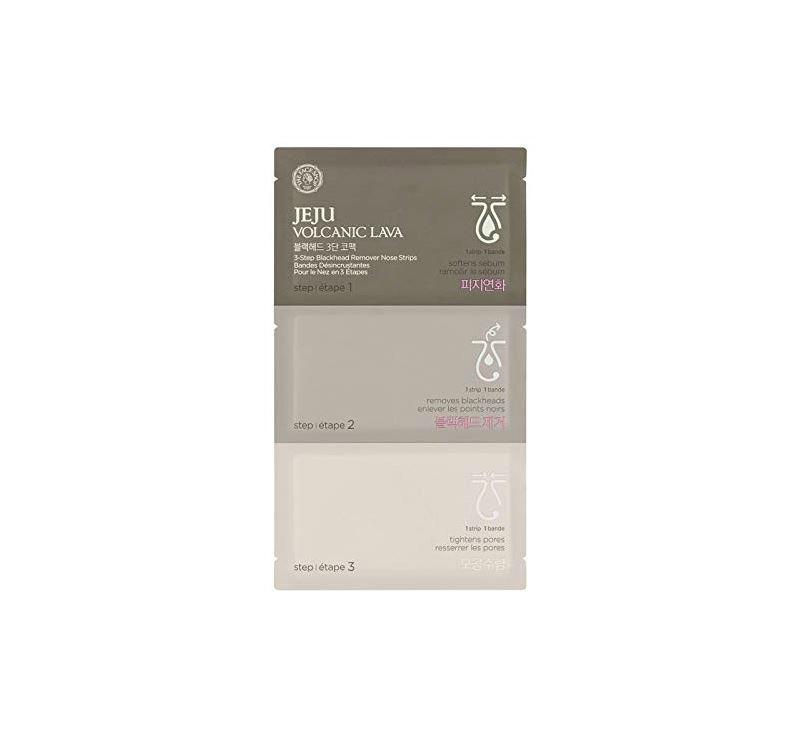 The Face Shop Jeju Volcanic Lava 3-х ступенчатые носовые полоски для удаления черных точек (10 упаковок)
The Face Shop Jeju Volcanic Lava 3-х ступенчатые носовые полоски для удаления черных точек (10 упаковок)