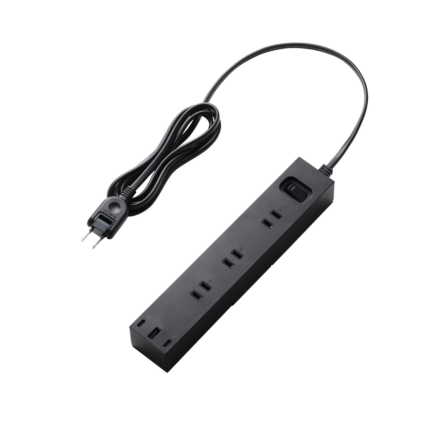 ELECOM Power Strip USB Tap 30W 3 Ports Type-C USB-A 6 Outlets 2m Master Switch Rotating Base with Surge Protection Black ECT-3920BK
ELECOM Power Strip USB Tap 30W 3 Ports Type-C USB-A 6 Outlets 2m Master Switch Rotating Base with Surge Protection Black ECT-3920BK