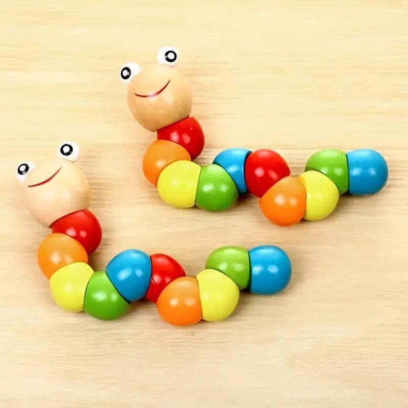 1pc Wooden Toys Baby s Adorable Hungry Caterpillar Puppet Toy with Bright Color and Variety Modeling Good for Early Education
1pc Wooden Toys Baby s Adorable Hungry Caterpillar Puppet Toy with Bright Color and Variety Modeling Good for Early Education