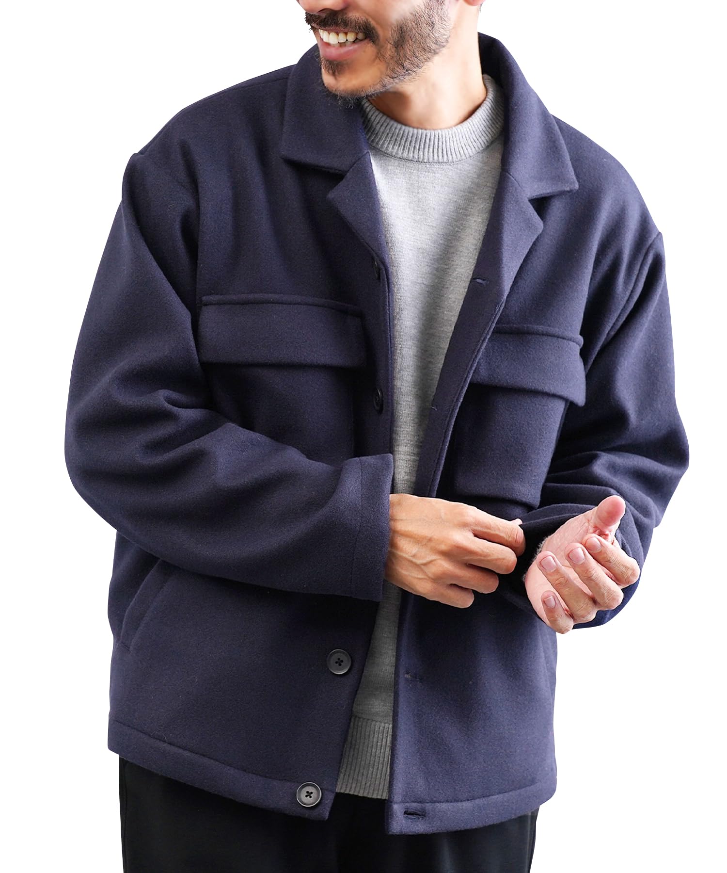 Купить Tech Melton Lining Fleece Jacket XL Navy Jacket Casual Open Gate Short Length Stretch Elastic Military Pocket Upperwear Autumn Clothes Winter тёмно-синий
Купить Tech Melton Lining Fleece Jacket XL Navy Jacket Casual Open Gate Short Length Stretch Elastic Military Pocket Upperwear Autumn Clothes Winter тёмно-синий