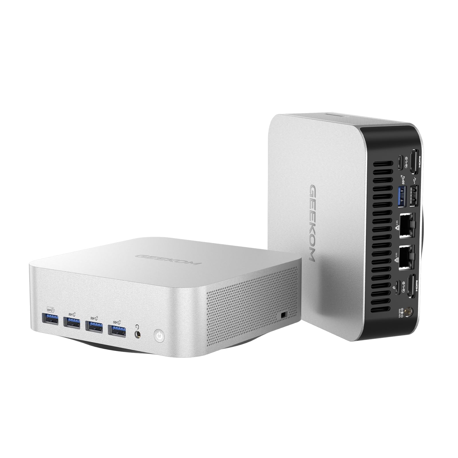 GEEKOM A8 Max Mini AMD Ryzen 7 8845HS 8 Thread 32GB DDR5 1TB SSD Dual LAN Port Windows 11 Слот для картки Підтримує до 8K 4 екрани Одночасний вихід ПК, білий
GEEKOM A8 Max Mini AMD Ryzen 7 8845HS 8 Thread 32GB DDR5 1TB SSD Dual LAN Port Windows 11 Слот для картки Підтримує до 8K 4 екрани Одночасний вихід ПК, білий