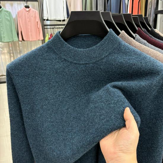 Men s 100% Wool High-Collar Knit Sweater – Thick, Warm, Solid Color, Perfect for Autumn and Winter XXL
Men s 100% Wool High-Collar Knit Sweater – Thick, Warm, Solid Color, Perfect for Autumn and Winter XXL