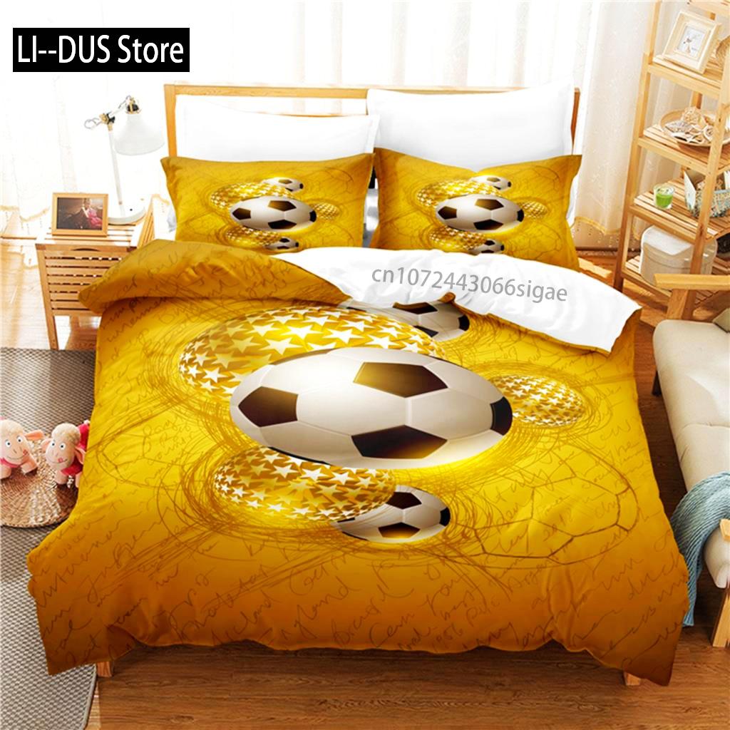 Football Bedding Set Duvet Cover Set 3D Bedding Digital Printing Queen Size Bedding Set Fashion Design EU single(135x200cm)
Football Bedding Set Duvet Cover Set 3D Bedding Digital Printing Queen Size Bedding Set Fashion Design EU single(135x200cm)