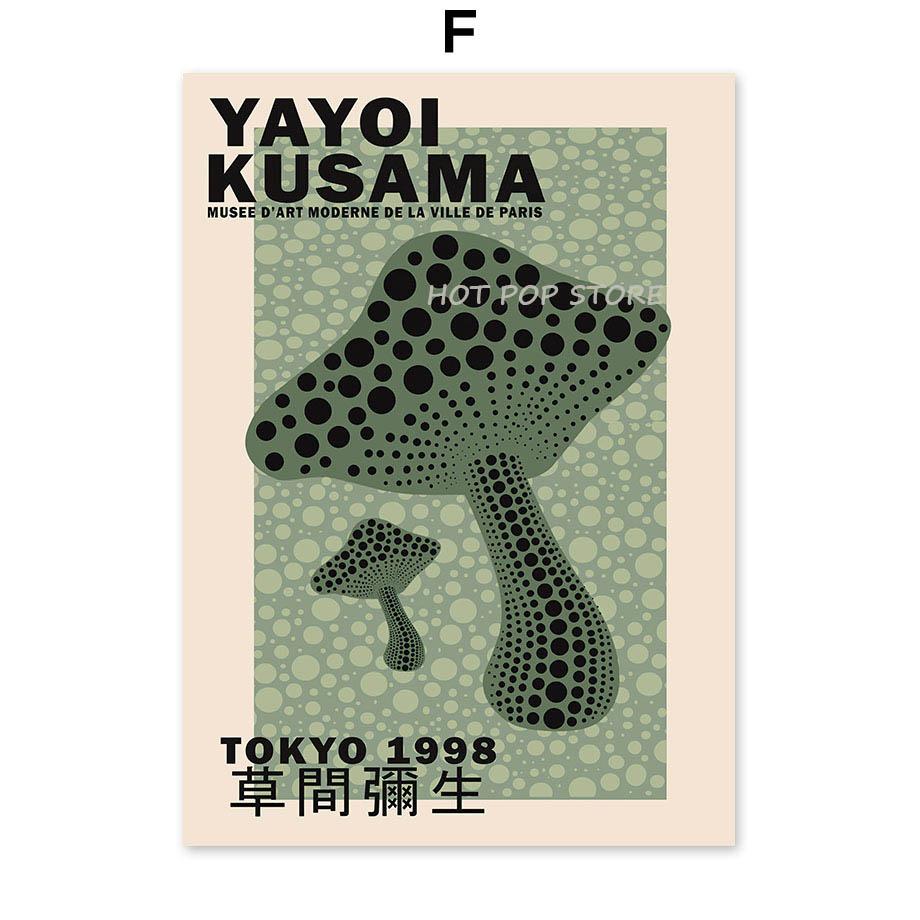 Яёи Кусама выставка холст плакат японская живопись Баухаус зеленая растительность для декора комнаты Эстетический музей настенная живопись 50X70cm Unframed
Яёи Кусама выставка холст плакат японская живопись Баухаус зеленая растительность для декора комнаты Эстетический музей настенная живопись 50X70cm Unframed