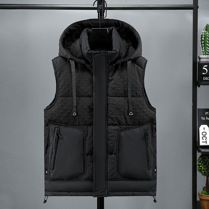 Men s Thickened Winter/Autumn Down Cotton Vest - Warm & Trendy Outerwear M 70-90 jin чорний
Men s Thickened Winter/Autumn Down Cotton Vest - Warm & Trendy Outerwear M 70-90 jin чорний
