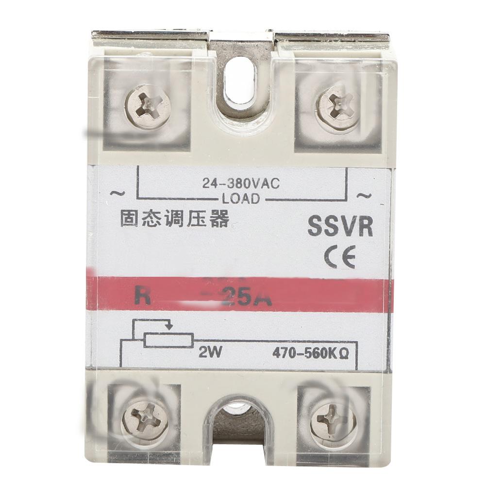SolidState Voltage Regulator Single Phase Relay Module Low Frequency SSVR25A VA 24380VAC
SolidState Voltage Regulator Single Phase Relay Module Low Frequency SSVR25A VA 24380VAC