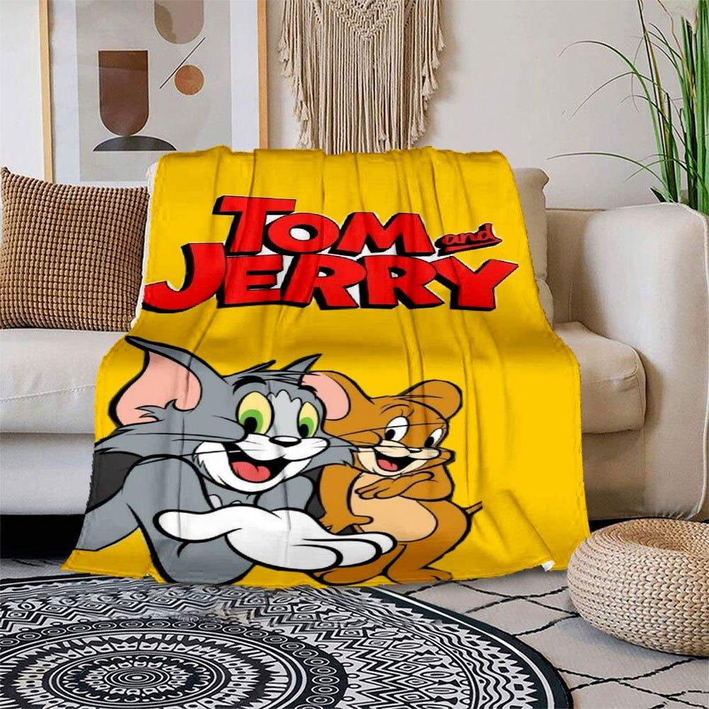 Tom and Jerry Phone WallpaperBlanket Flannel Throw Blanket for Sofa, Bed, Travel, Camping, Office 100x150cm
Tom and Jerry Phone WallpaperBlanket Flannel Throw Blanket for Sofa, Bed, Travel, Camping, Office 100x150cm