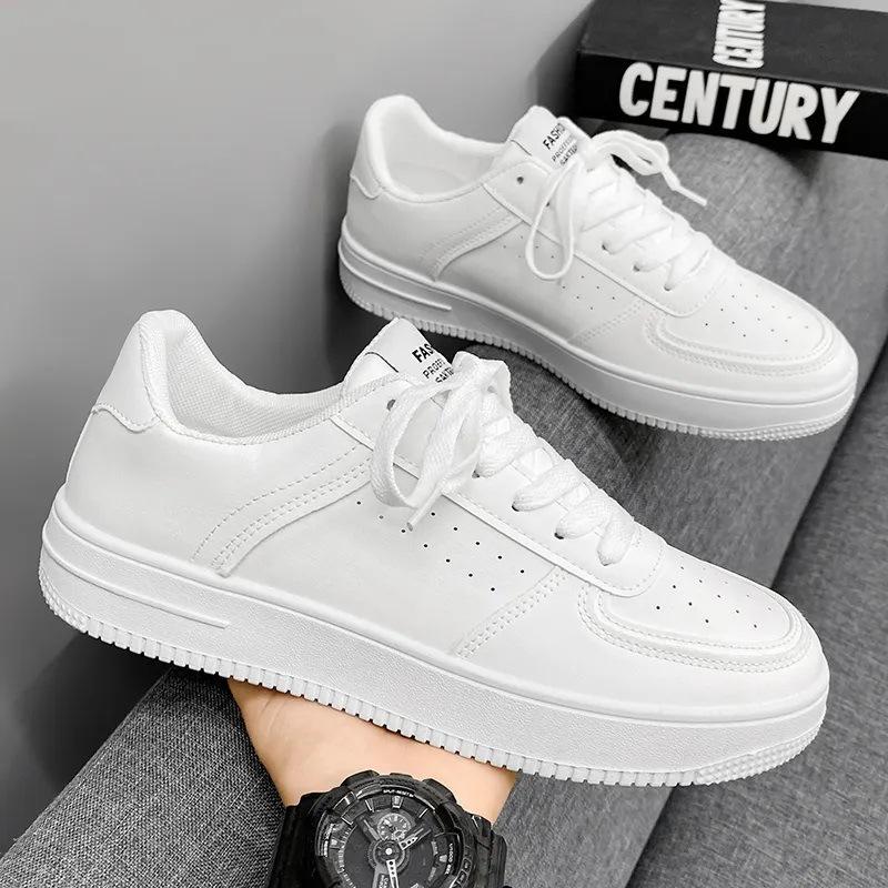 Little White Shoes Men s Spring Breathable Shoes Men s Trend Versatile Men s Shoes 2024 New Student Pure White Sports Board Shoes 44
Little White Shoes Men s Spring Breathable Shoes Men s Trend Versatile Men s Shoes 2024 New Student Pure White Sports Board Shoes 44