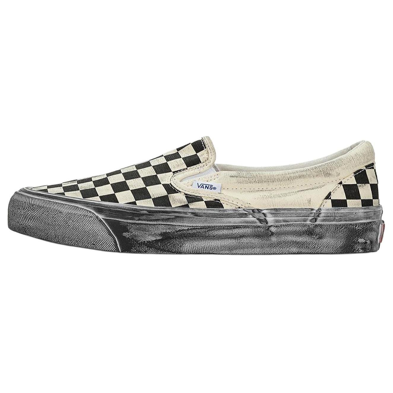 New Vans Vault Ua Og Classic Slip On Lx Stressed Black Checkerboard VN0A32QNBKC 34.5
New Vans Vault Ua Og Classic Slip On Lx Stressed Black Checkerboard VN0A32QNBKC 34.5