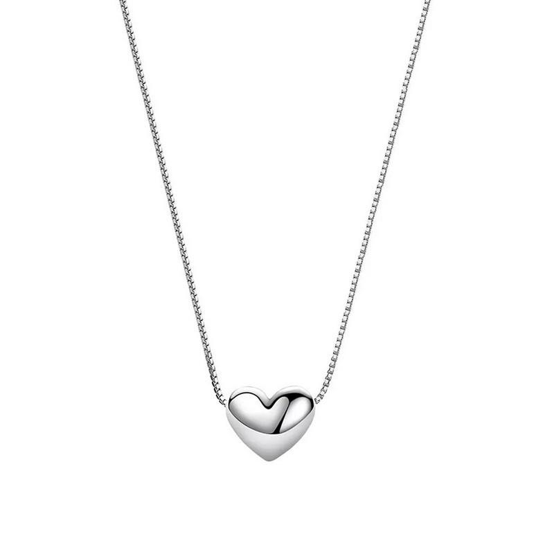 S925 sterling silver heart pendant light luxury collarbone chain temperament simple design sense love necklace 925 silver
S925 sterling silver heart pendant light luxury collarbone chain temperament simple design sense love necklace 925 silver