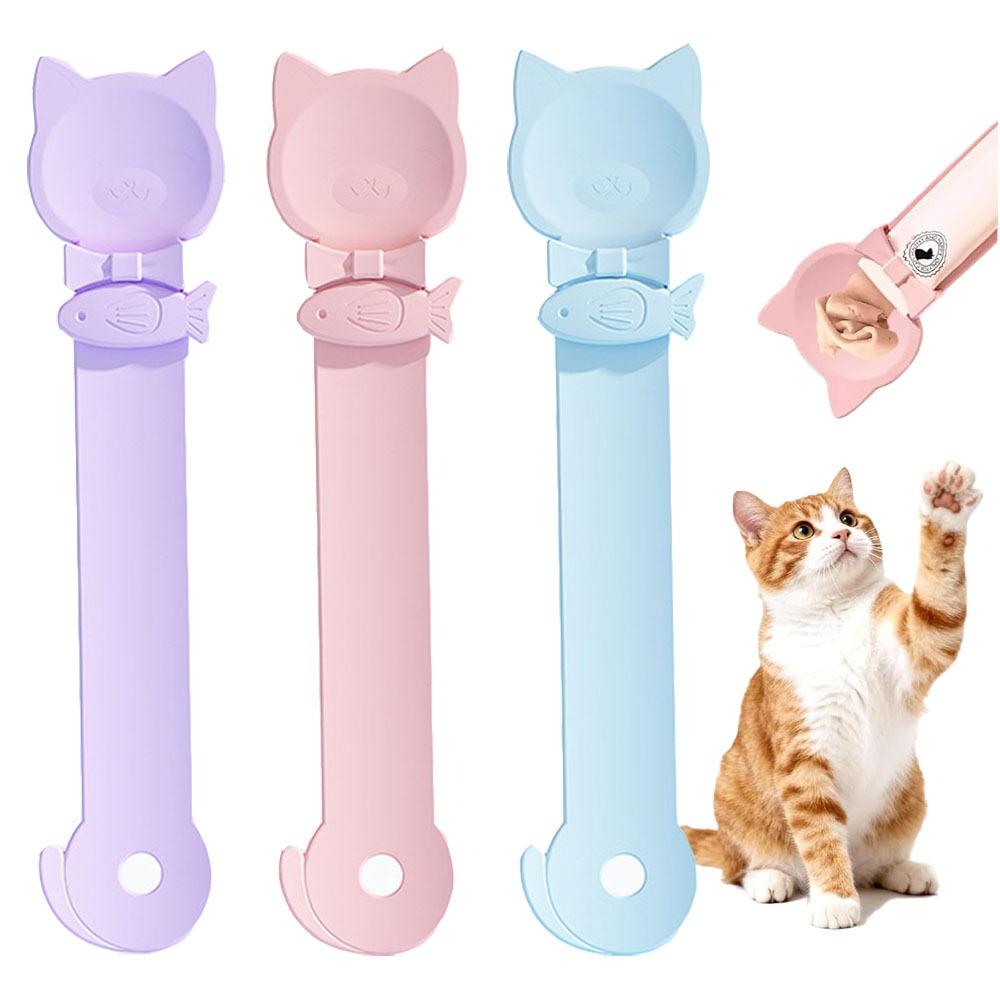3Pcs Cat Strip Feeder Spoon, Squeeze Cat Treat Dispenser Tool, Portable Pet Liquid Snack Feeding Spoon for Kittens and Cats
3Pcs Cat Strip Feeder Spoon, Squeeze Cat Treat Dispenser Tool, Portable Pet Liquid Snack Feeding Spoon for Kittens and Cats
