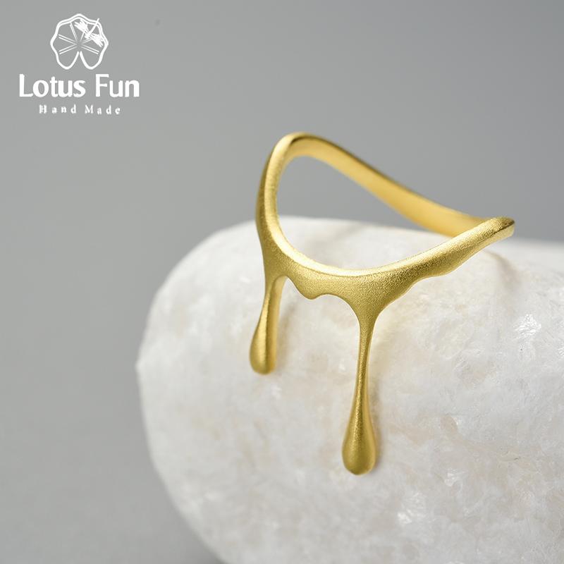 Lotus Fun 18-каратное золото модные медовые жидкие кольца для женщин подарок простые оригинальные ювелирные изделия из стерлингового серебра 925 пробы
Lotus Fun 18-каратное золото модные медовые жидкие кольца для женщин подарок простые оригинальные ювелирные изделия из стерлингового серебра 925 пробы