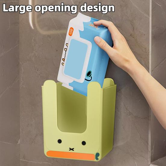 Tissue Box Storage Rack Organizer Strong Load-Bearing Universal Simple Installation Wall Mounted Paper Towel Holder Paper Box білий
Tissue Box Storage Rack Organizer Strong Load-Bearing Universal Simple Installation Wall Mounted Paper Towel Holder Paper Box білий