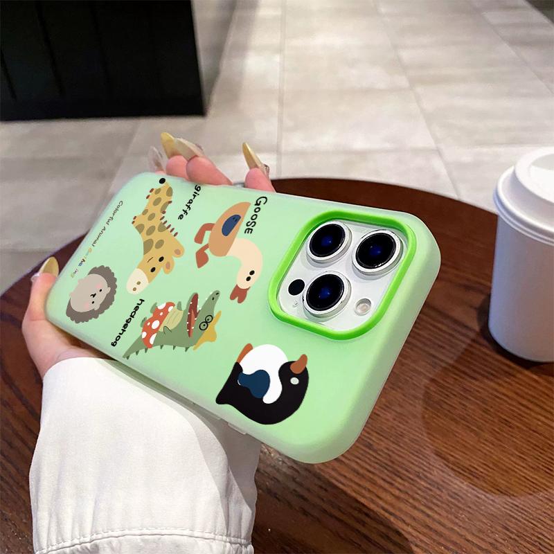 Patterned Matte Frosted Skin Feel Casing PC+TPU 2in1 Cartoon Cute Animals Printed Protective Cover Soft Back Case Samsung S25 Ultra зелений
Patterned Matte Frosted Skin Feel Casing PC+TPU 2in1 Cartoon Cute Animals Printed Protective Cover Soft Back Case Samsung S25 Ultra зелений