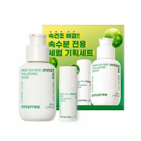 Innisfree Green Tea Seed Hyaluronic Serum Set Deep Hydration & Skin Barrier Care 80ml + 10ml
Innisfree Green Tea Seed Hyaluronic Serum Set Deep Hydration & Skin Barrier Care 80ml + 10ml