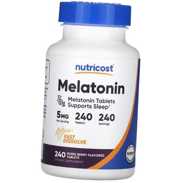 Мелатонин быстрорастворимый, Melatonin Fast Dissolve 5, Nutricost 240таб Ягодный микс (72647038) 240tab Berry mix
Мелатонин быстрорастворимый, Melatonin Fast Dissolve 5, Nutricost 240таб Ягодный микс (72647038) 240tab Berry mix