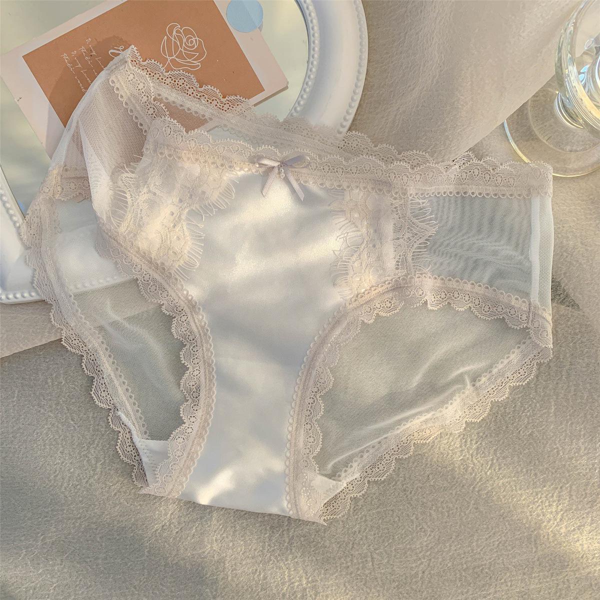 Romantic Encounter: French Lace Panties for Girls, Pure Desire Cotton Crotch Women s Briefs M (40-50 kg)
Romantic Encounter: French Lace Panties for Girls, Pure Desire Cotton Crotch Women s Briefs M (40-50 kg)