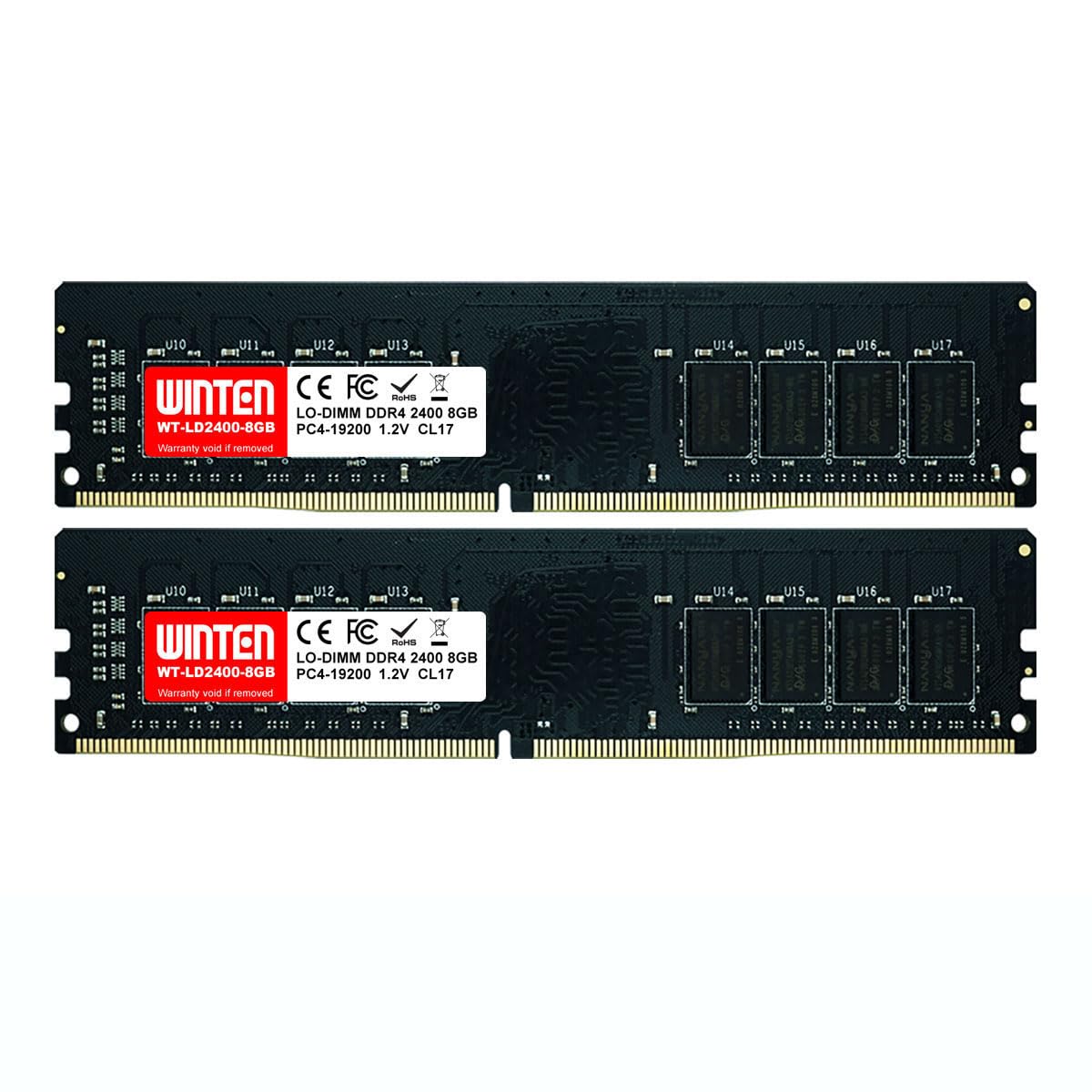 WINTEN Desktop PC Memory 16GB x 288Pin CL17 DIMM SDRAM Memory Expansion Memory Year 5615 DDR4-2400 (8GB 2) 1.2V Built-in [5 Warranty/Compatibility
WINTEN Desktop PC Memory 16GB x 288Pin CL17 DIMM SDRAM Memory Expansion Memory Year 5615 DDR4-2400 (8GB 2) 1.2V Built-in [5 Warranty/Compatibility