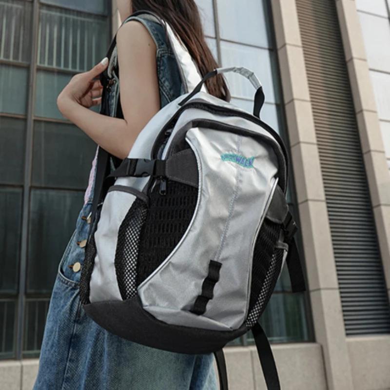 Модный однотонный женский рюкзак Oxford, рюкзак для поездок на работу, молодежная школьная сумка, универсальная женская сумка серебряный
Модный однотонный женский рюкзак Oxford, рюкзак для поездок на работу, молодежная школьная сумка, универсальная женская сумка серебряный