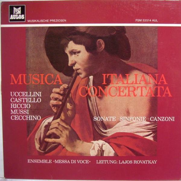 LP Record MARCO UCCELLINI DARIO CASTELLO Musica Italiana Concertata Sonaten FSM53514 FSM Aulos 1977 Germany Classical Used
LP Record MARCO UCCELLINI DARIO CASTELLO Musica Italiana Concertata Sonaten FSM53514 FSM Aulos 1977 Germany Classical Used