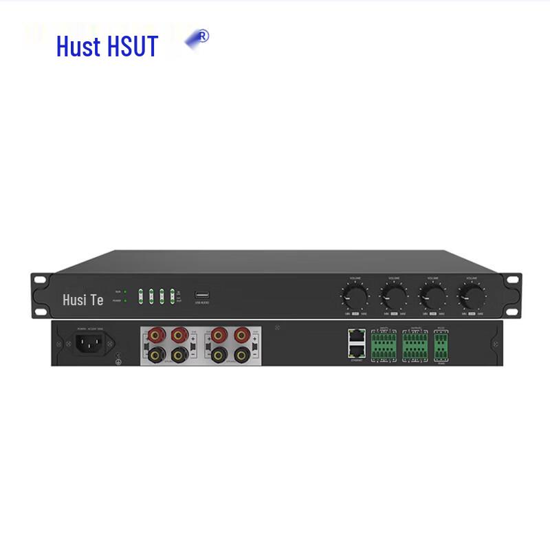 Hust HL44 4-in-4-out Smart Conference Audio Matrix Processor (CN version)
Hust HL44 4-in-4-out Smart Conference Audio Matrix Processor (CN version)