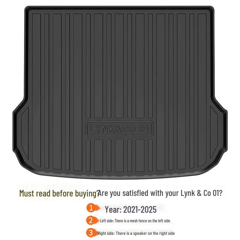 Lynk&Co 01 TPE Trunk Mat - Custom Fit Decor Thickened Version
Lynk&Co 01 TPE Trunk Mat - Custom Fit Decor Thickened Version