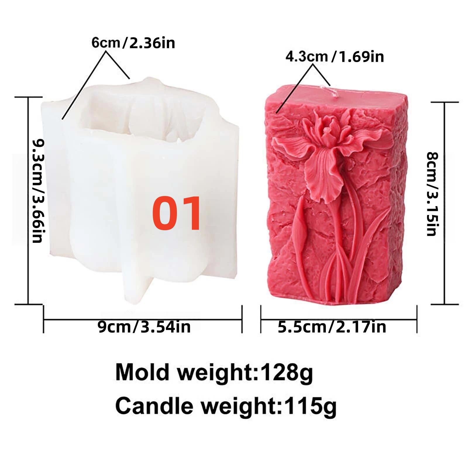 Floral Butterfly Candle Mold Silicone DIY Craft 3D Flower Rose Pillar Vine Mould Tulip Scented Candle Mold Soap Making
Floral Butterfly Candle Mold Silicone DIY Craft 3D Flower Rose Pillar Vine Mould Tulip Scented Candle Mold Soap Making