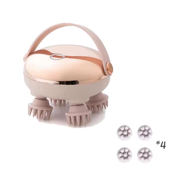 2026 Electric Scalp Head Massager Rechargeable Waterproof Handheld Head Massager with 4 Massage Claws Professional Relax Head
2026 Electric Scalp Head Massager Rechargeable Waterproof Handheld Head Massager with 4 Massage Claws Professional Relax Head