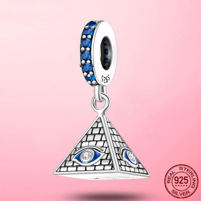 Подвеска Lucky Blue Eyes, модный браслет с подвесками, оригинальный 925-й пробы, египетский кулон, бусины, изготовление ювелирных изделий своими руками
Подвеска Lucky Blue Eyes, модный браслет с подвесками, оригинальный 925-й пробы, египетский кулон, бусины, изготовление ювелирных изделий своими руками
