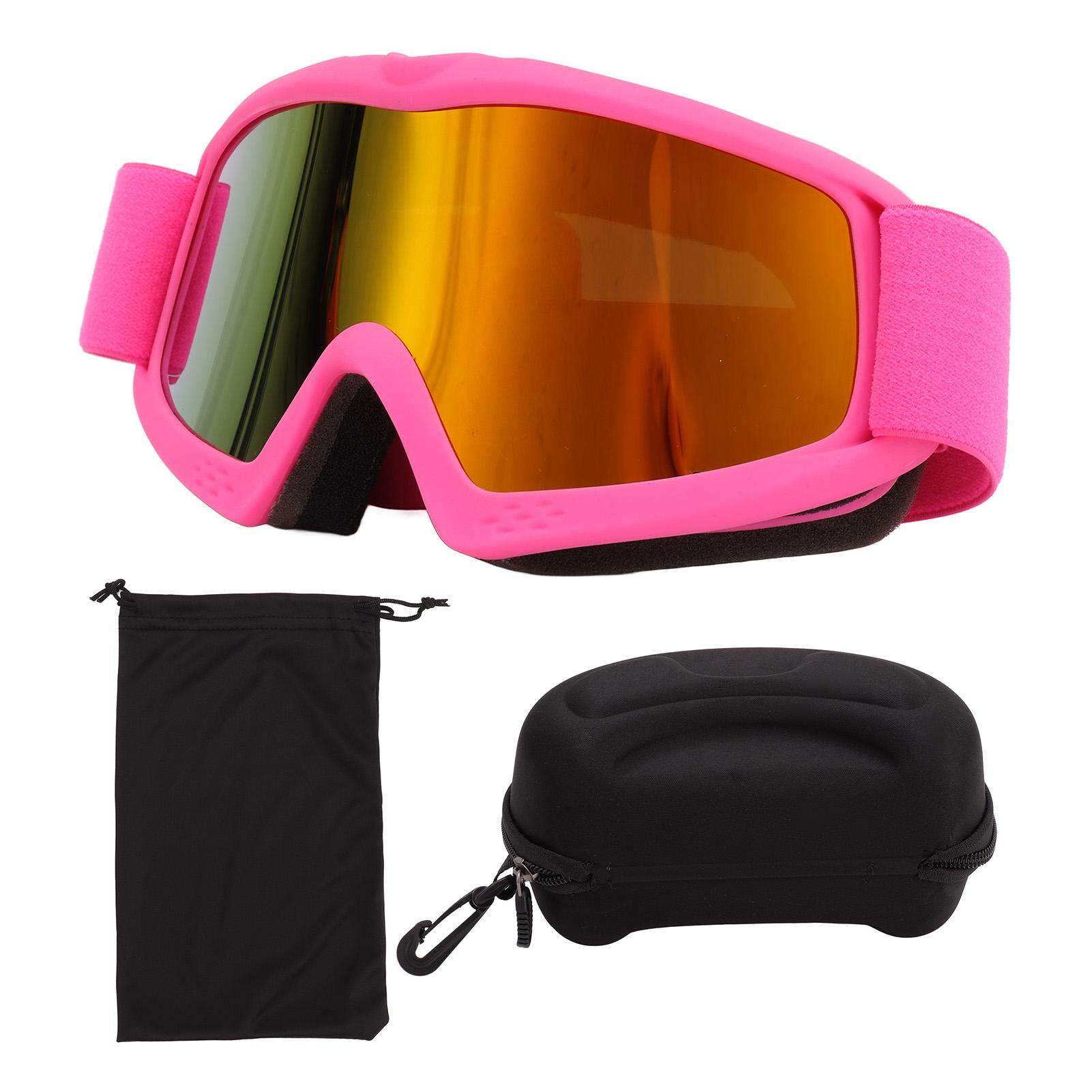 Kids Ski Goggles HD Coating Lens UV Shock Resistance Adjustable Snow Goggles Glasses for Skiing Riding Snow Goggles
Kids Ski Goggles HD Coating Lens UV Shock Resistance Adjustable Snow Goggles Glasses for Skiing Riding Snow Goggles
