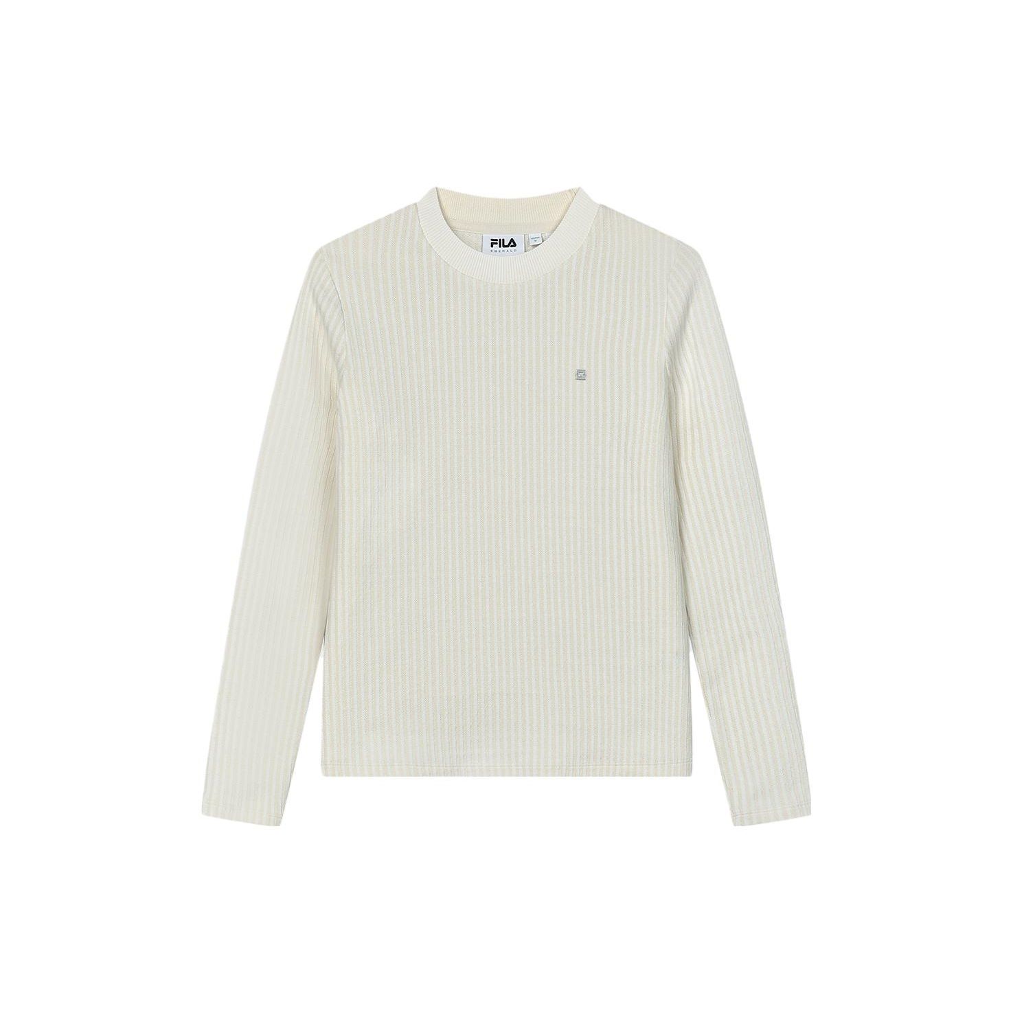 FILA Emerald Textured Jacquard Fashion Casual Round Neck Long Sleeve T-Shirt Women Tops F11W414210FZA S
FILA Emerald Textured Jacquard Fashion Casual Round Neck Long Sleeve T-Shirt Women Tops F11W414210FZA S