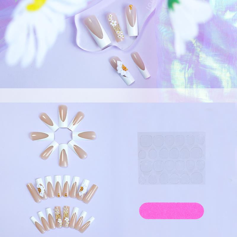 Европейский и американский ручной работы длинный белый френч с 3D цветами
Европейский и американский ручной работы длинный белый френч с 3D цветами