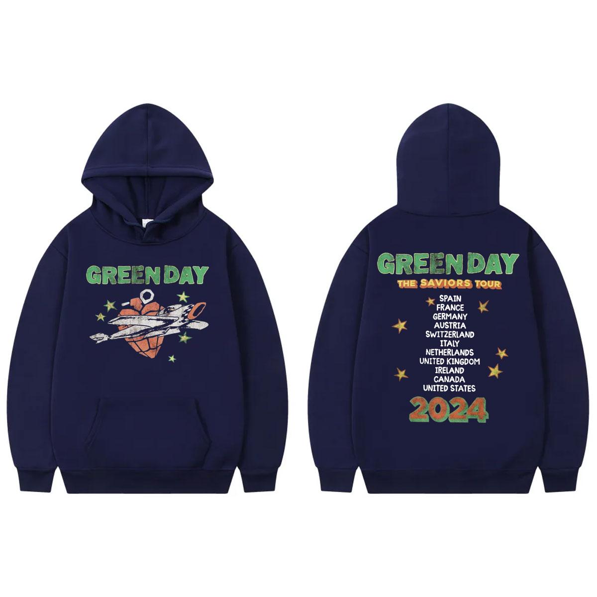Autumn/Winter Green Day The Saviors Tour 2024 Hoodie Hip Hop Punk Rock Hoodie Men s and Women s Retro Extra Large Warm Hoodie XXXL
Autumn/Winter Green Day The Saviors Tour 2024 Hoodie Hip Hop Punk Rock Hoodie Men s and Women s Retro Extra Large Warm Hoodie XXXL