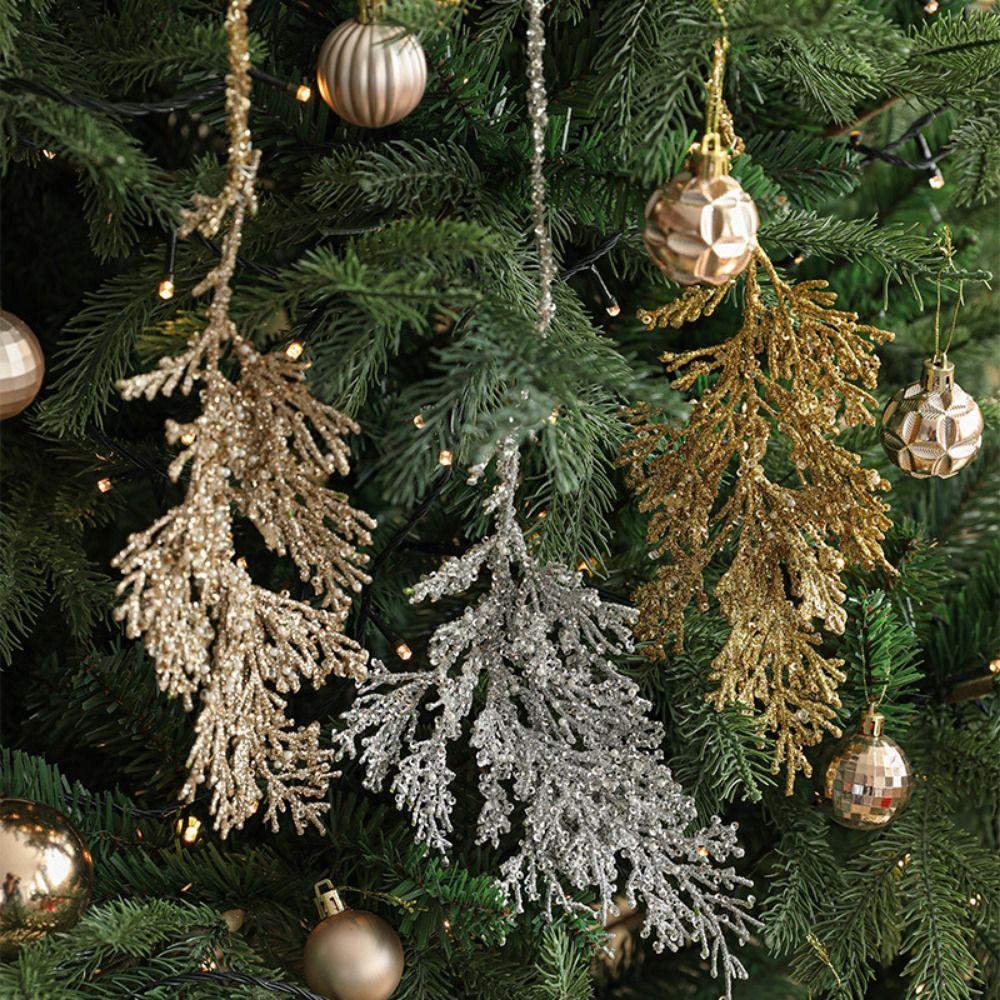 Sticky Powder Cypress Leaves Pendant Simulation Christmas Ornament Holiday Party шампанского
Sticky Powder Cypress Leaves Pendant Simulation Christmas Ornament Holiday Party шампанского