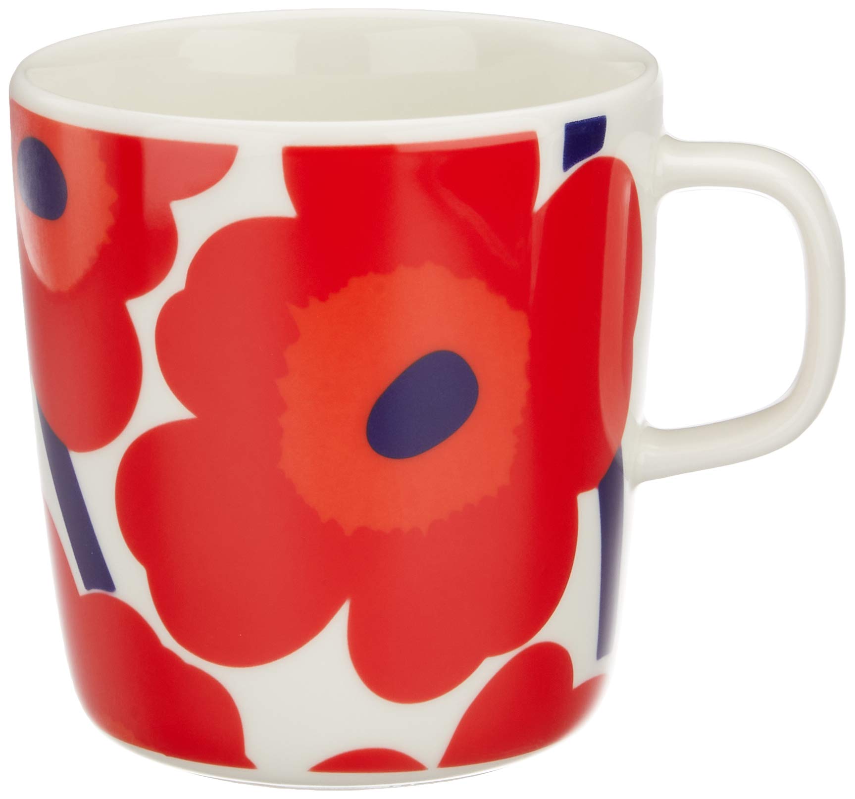 Marimekko Unikko White and 67719 001 Mug, Red, 400ml, (Used)
Marimekko Unikko White and 67719 001 Mug, Red, 400ml, (Used)