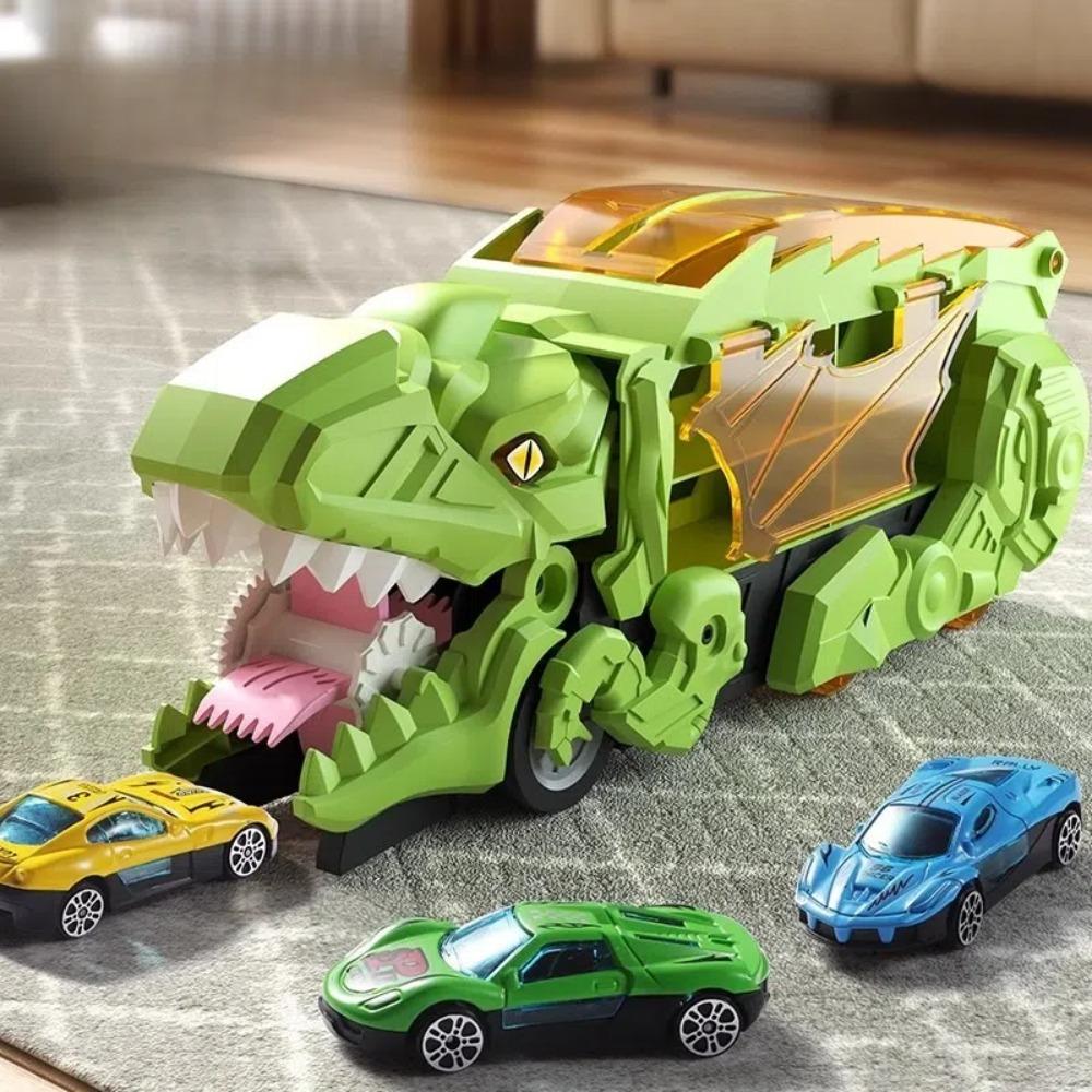 Plastic Vehicle Racing Track Folding Toy Car Storage Box New Dinosaur Transporter Car for Mini Car Red-8 Iron Car
Plastic Vehicle Racing Track Folding Toy Car Storage Box New Dinosaur Transporter Car for Mini Car Red-8 Iron Car