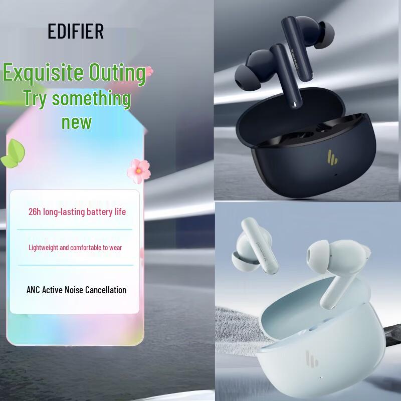 EDIFIER X5 Pro Active Noise Cancelling Wireless Bluetooth Earbuds
EDIFIER X5 Pro Active Noise Cancelling Wireless Bluetooth Earbuds