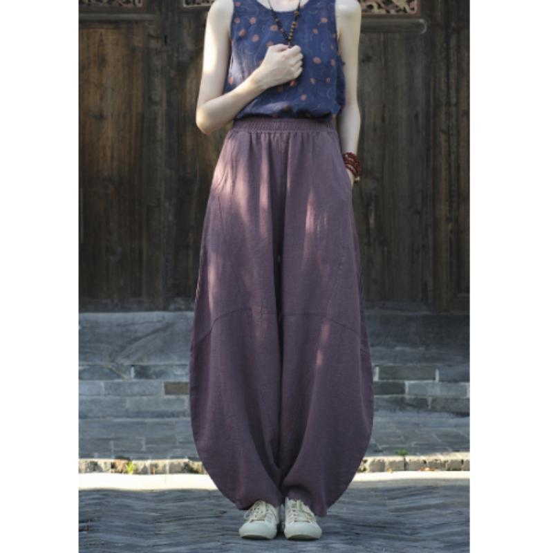 Жіночі шаровари Ramie Sand Fried Old Loose Casual Pants Літературний ретро з бавовни та льону Штани для медитації Тай Чі L фіолетовий
Жіночі шаровари Ramie Sand Fried Old Loose Casual Pants Літературний ретро з бавовни та льону Штани для медитації Тай Чі L фіолетовий