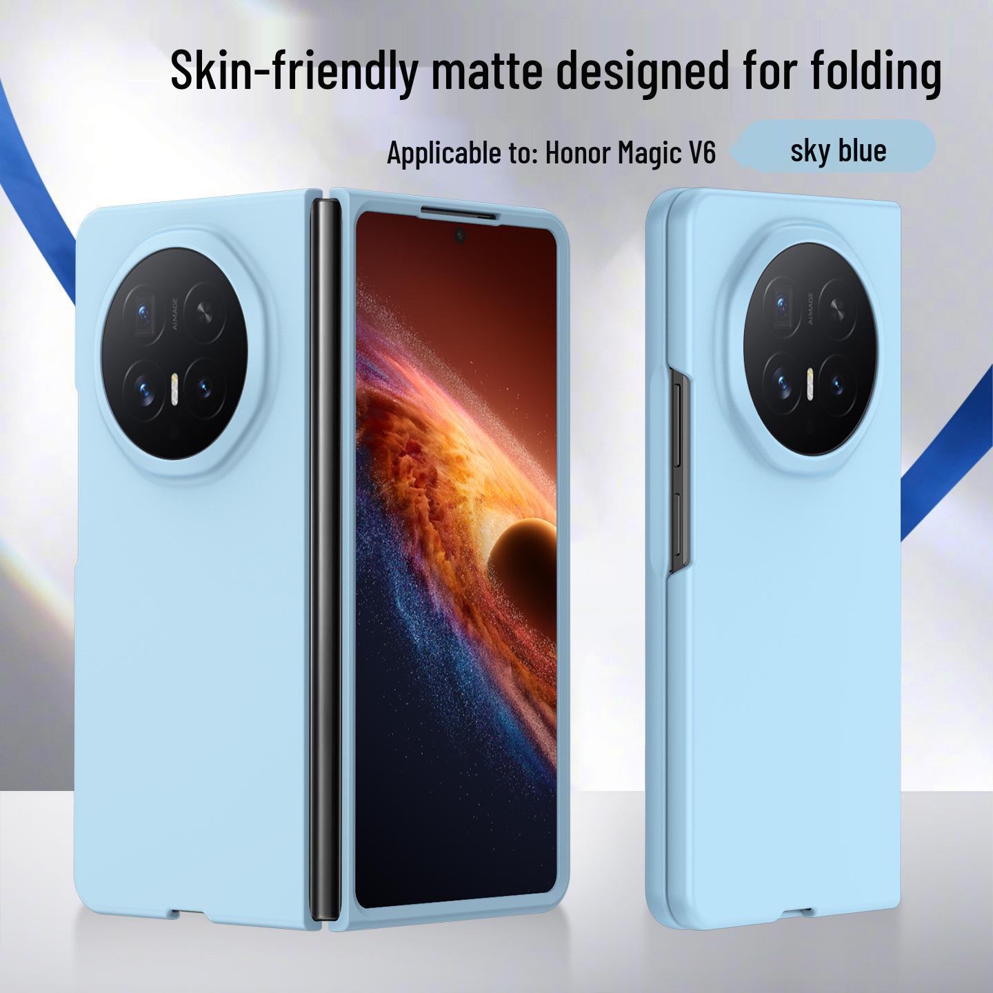 Honor Magic V6/V5 Foldable Phone Case: Skin-Feel, Full Coverage, Drop-Proof, Stain-Resistant Hard Shell. Honor Magic V6
Honor Magic V6/V5 Foldable Phone Case: Skin-Feel, Full Coverage, Drop-Proof, Stain-Resistant Hard Shell. Honor Magic V6