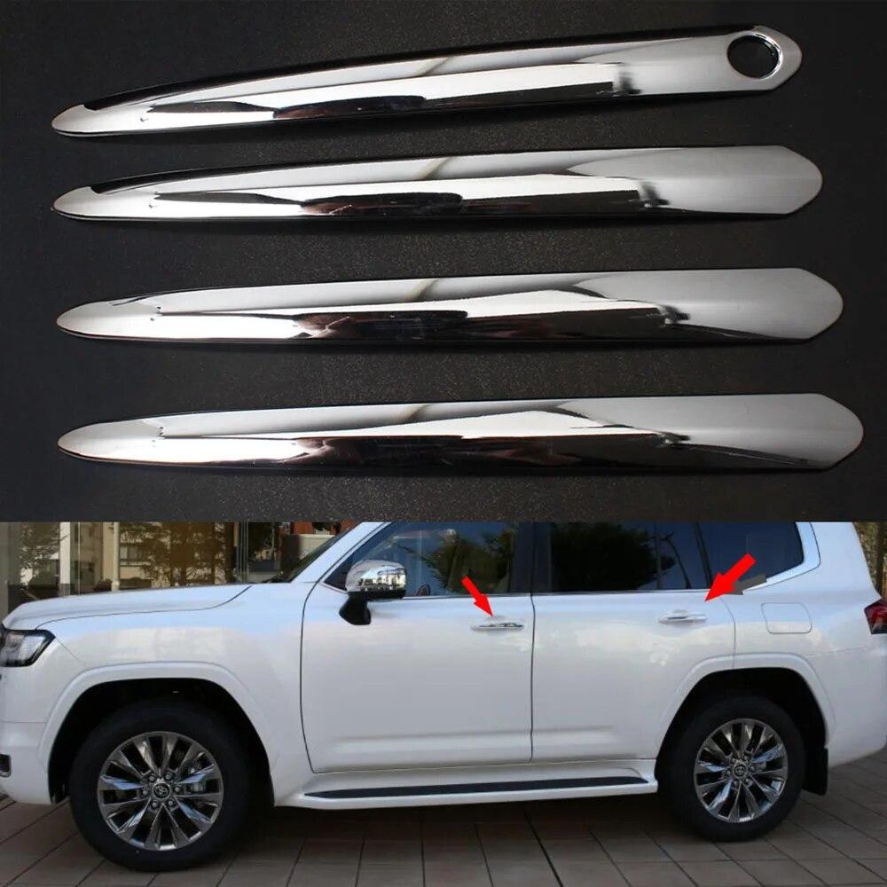 Для Toyota Land Cruiser 300 LC300 2022 ABS хромированная крышка дверной ручки автомобиля, декоративная защитная накладка, аксессуары для стайлинга автомобиля
Для Toyota Land Cruiser 300 LC300 2022 ABS хромированная крышка дверной ручки автомобиля, декоративная защитная накладка, аксессуары для стайлинга автомобиля