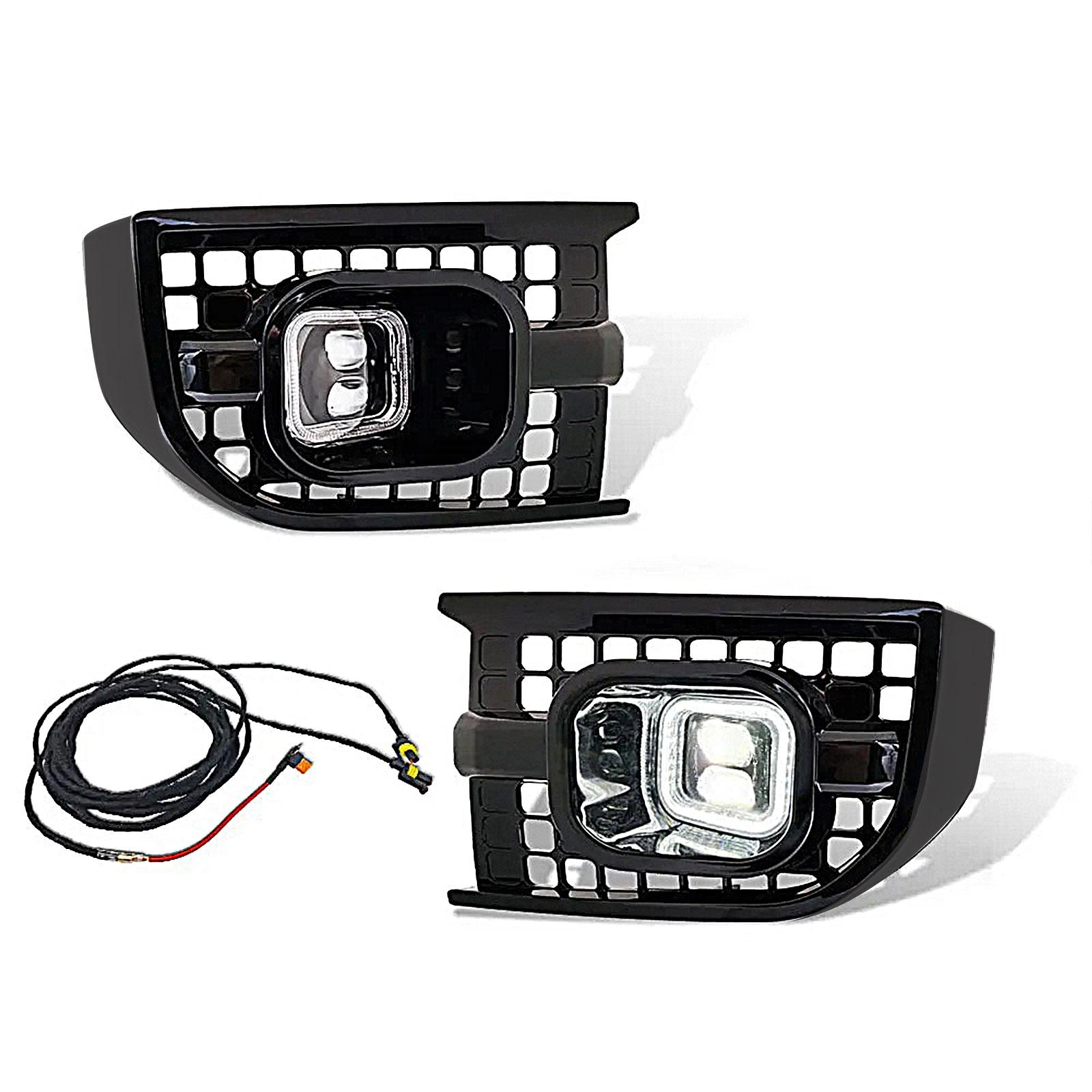 Для Land Rover Defender 90 110 130 L851 L663 2020-2024 Автомобільні світлодіодні протитуманні фари Накладка на протитуманну фару Off Road 4x4 Автомобільні світлодіодні ліхтарі білий
Для Land Rover Defender 90 110 130 L851 L663 2020-2024 Автомобільні світлодіодні протитуманні фари Накладка на протитуманну фару Off Road 4x4 Автомобільні світлодіодні ліхтарі білий